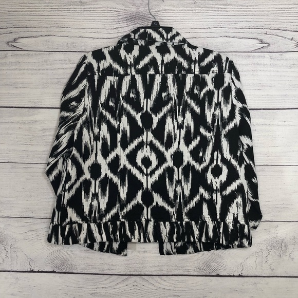 NWT Christopher & Banks Open-Front Jacket Sz Lg - Picture 6 of 6